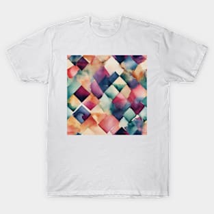 Watercolor Geometric T-Shirt